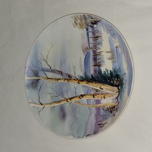 Hanging Winter Plate